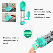 Load image into Gallery viewer, Portable Dog Water Bottle Drinking Bowls for Dog Cat Food Water Dispenser 3 In 1 Leak-proof Outdoor Dog Waterer Pet Accessories