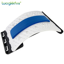 Load image into Gallery viewer, Back Stretcher Magnetotherapy Massage Tools Stretch Fitness Lumbar Support Relaxation Spine Pain Relief

