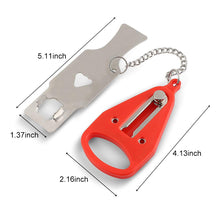 Load image into Gallery viewer, Portable Door Lock Safety Latch Metal Lock Home Room Hotel Anti Theft Security Lock Travel Accommodation Door Safety Loc
