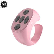 Load image into Gallery viewer, Wireless Bluetooth Mobile Selfie Lazy Artifac Photo Turn Page Controller Tiktok Remote Control Ring Controller
