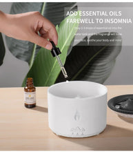 Load image into Gallery viewer, 360ml Volcanic Flame Aroma Diffuser Essential Oil USB Portable Air Humidifier with Smoke Ring Night Light Lamp Fragrance
