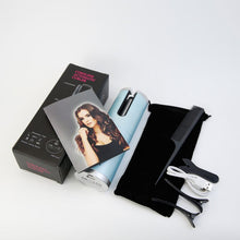 Load image into Gallery viewer, Automatic Wireless Hair Curler Cordless Rotating USB Rechargeable Curling Iron Display Temperature Adjustable Hair Curler
