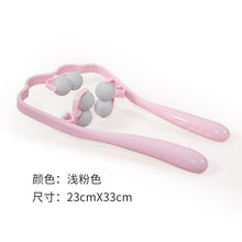 Load image into Gallery viewer, 6-wheel Neck Massager Plastic Pressure Point Therapy Neck Massage Tools Neck Massage Relieve Hand/Waist/Legs Roller Massage Tool
