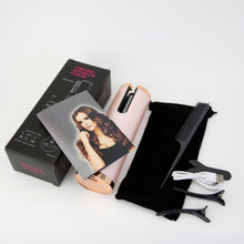 Load image into Gallery viewer, Automatic Wireless Hair Curler Cordless Rotating USB Rechargeable Curling Iron Display Temperature Adjustable Hair Curler
