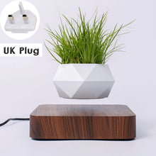 Load image into Gallery viewer, Hot Sale Levitating Air Bonsai Pot Rotation Planters Magnetic Levitation Suspension Flower Floating Pot Potted Plant Desk Decor
