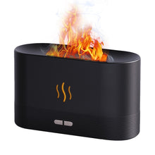 Load image into Gallery viewer, 360ml Volcanic Flame Aroma Diffuser Essential Oil USB Portable Air Humidifier with Smoke Ring Night Light Lamp Fragrance

