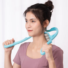 Load image into Gallery viewer, 6-wheel Neck Massager Plastic Pressure Point Therapy Neck Massage Tools Neck Massage Relieve Hand/Waist/Legs Roller Massage Tool
