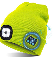 Load image into Gallery viewer, NEW 2021 Bluetooth Beanie Hat With LED
