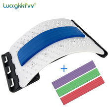 Load image into Gallery viewer, Back Stretcher Magnetotherapy Massage Tools Stretch Fitness Lumbar Support Relaxation Spine Pain Relief
