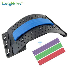 Load image into Gallery viewer, Back Stretcher Magnetotherapy Massage Tools Stretch Fitness Lumbar Support Relaxation Spine Pain Relief
