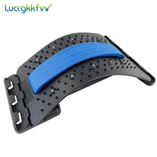 Load image into Gallery viewer, Back Stretcher Magnetotherapy Massage Tools Stretch Fitness Lumbar Support Relaxation Spine Pain Relief
