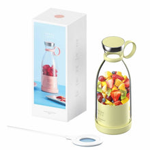 Load image into Gallery viewer, Personal Size Blender Quick Juicing Portable Blender Rechargeable Juice Cup for Smoothie Mini Handheld Fruit Mixer
