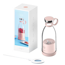 Load image into Gallery viewer, Personal Size Blender Quick Juicing Portable Blender Rechargeable Juice Cup for Smoothie Mini Handheld Fruit Mixer
