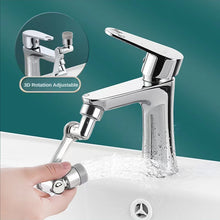 Load image into Gallery viewer, Universal 1080°Rotation Faucet Extender Spray Head Anti Splash Filter Plastic Kitchen Faucet Water Saving Nozzle Sprayer
