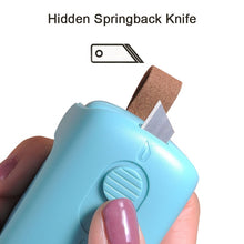 Load image into Gallery viewer, 2 in 1 Mini Slide Heat Sealer Portable Capper Food Saver Household Handheld Sealing Packing Machine for Various Plastic Bags
