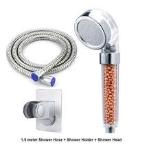 Load image into Gallery viewer, ZhangJi High Pressure Anion Spa Shower head Replacement filter balls Shower Handheld Water Saving Shower Head
