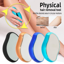 Load image into Gallery viewer, New Painless Physical Hair Removal Epilators Crystal Hair Eraser Safe Easy Cleaning Reusable Body Beauty Depilation Tool

