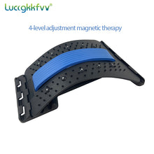 Load image into Gallery viewer, Back Stretcher Magnetotherapy Massage Tools Stretch Fitness Lumbar Support Relaxation Spine Pain Relief
