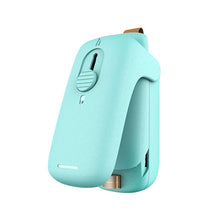 Load image into Gallery viewer, 2 in 1 Mini Slide Heat Sealer Portable Capper Food Saver Household Handheld Sealing Packing Machine for Various Plastic Bags
