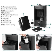 Load image into Gallery viewer, Hair Salon Vacuum Cleaner Contactless Activation Infrared Induction Start Hair Salon Vacuum Cleaning Devic Salon Accessories
