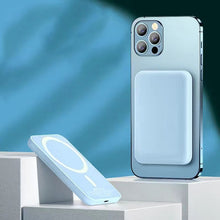 Load image into Gallery viewer, 10000mAh Macsafe Powerbank Magnetic Wireless Power Bank Mobile Phone External Portable Battery For iphone 13 12 Pro Max Charger
