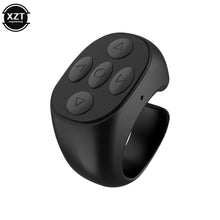 Load image into Gallery viewer, Wireless Bluetooth Mobile Selfie Lazy Artifac Photo Turn Page Controller Tiktok Remote Control Ring Controller
