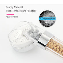 Load image into Gallery viewer, ZhangJi High Pressure Anion Spa Shower head Replacement filter balls Shower Handheld Water Saving Shower Head
