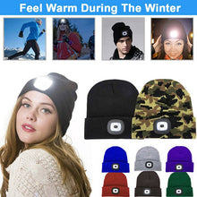 Load image into Gallery viewer, NEW 2021 Bluetooth Beanie Hat With LED
