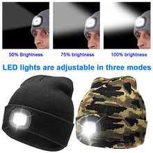 Load image into Gallery viewer, NEW 2021 Bluetooth Beanie Hat With LED
